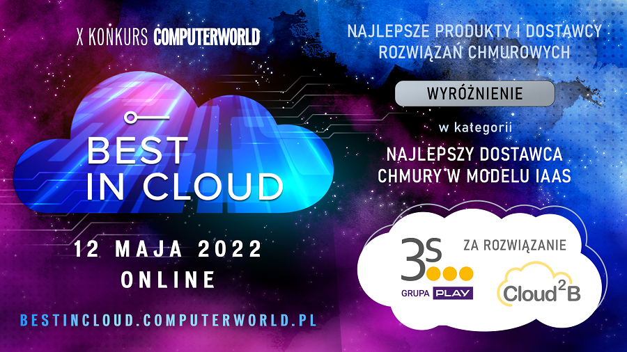 Best In Cloud nagroda dla Grupy3S
